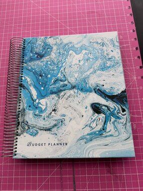 Hard Cover Budget Planner & Monthly Bill Organizer